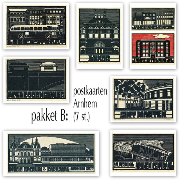 postkaartpakket B Arnhem